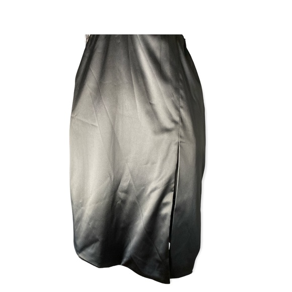 ✨HP✨Off-White Black Satin Dress - Main Label - Picture 7 of 12